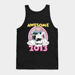 Cute Awesome Unicorn 2013 Funny Gift Pink Tank Top